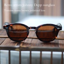 Brand new women brown polarized sunglasses high classic tortoise acetate glasses