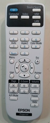 Genuine  Epsom Remote Control  159917600 , computer/video/USB/LAN 