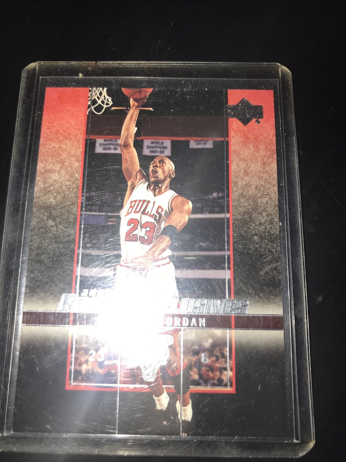 03-04 Michael Jordan Upper Deck Rookie Exclusives Card #60