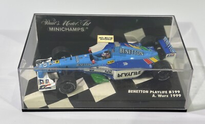 Minichamps 1/43 Benetton BMW B186 – Berger – 1986 – Occasion