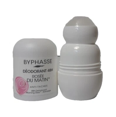 ( 6 x 50 ml ) BYPHASSE DEODORANT 48H MORNING DEW Anti-Flecken
