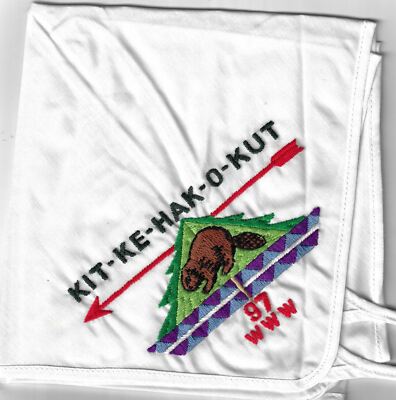 Kit-Ke-Hak-O-Kut Lodge 97 WWW Mid-America, Nebraska Neckerchief [NC-1387]