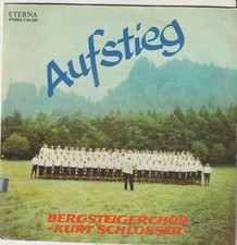 Bergsteigerchor Kurt Schlosser Aufstieg Vinyl Eterna VEB DDR 5 26 008