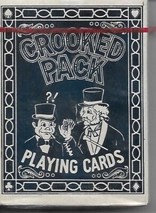 Crooked Pack Playing Cards Original wrap & Paper Box