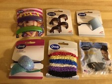 6 New Vintage 2001,2002,2003 Goody Hair Accessories Clips Barrettes Ponytail