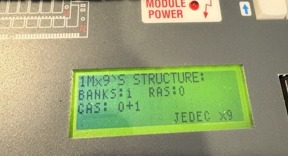 Módulo de memoria 4 x 1 MB 80ns FPM SIMM RAM 4 MB de colección PC 286 386 *PROBADO* Foto 4 de 4