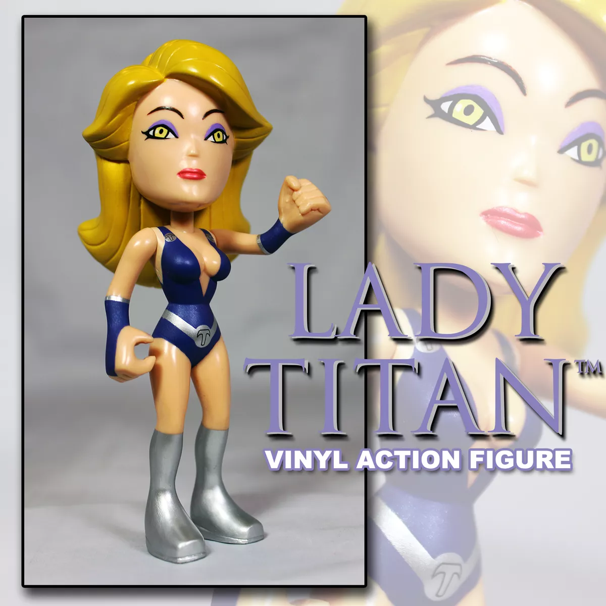 My Hero Toys Tanya Tate as Lady Titan Female collectible 5 Inch