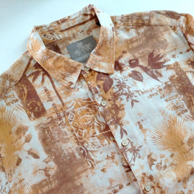 Jimmy Buffett Margaritaville Hawaiian Aloha Shirt Banana Republics XL eBay