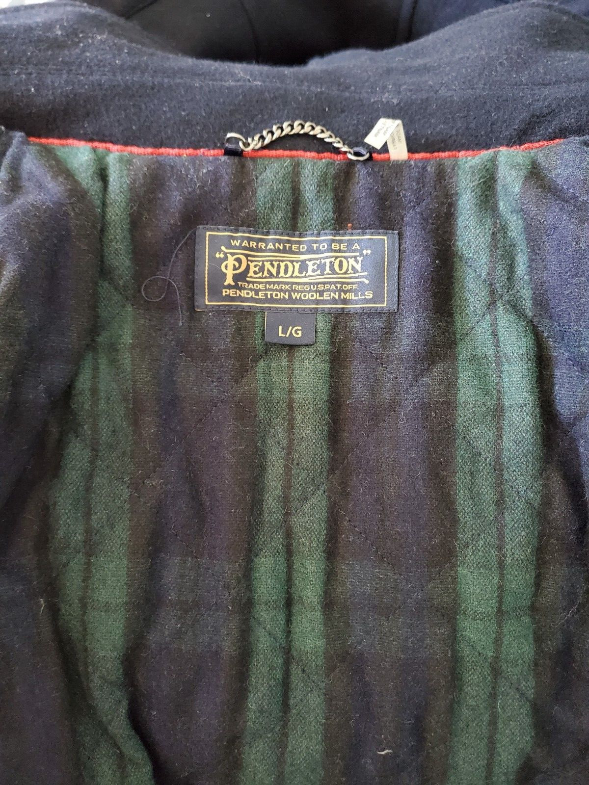 Pendleton Knob Hill Fireman Toggle Clip Wool Coat… - image 6