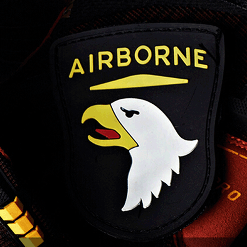 2 PIEZAS 3D PVC EE. UU. EJÉRCITO 101o AEROTRANSPORTADO Especia Fuerza Gancho Bucle PARCHE Insignia - Imagen 2 de 5