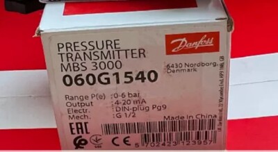 NEW Danfoss MBS3000 Pressure transmitter 060G1540 UPS shipping