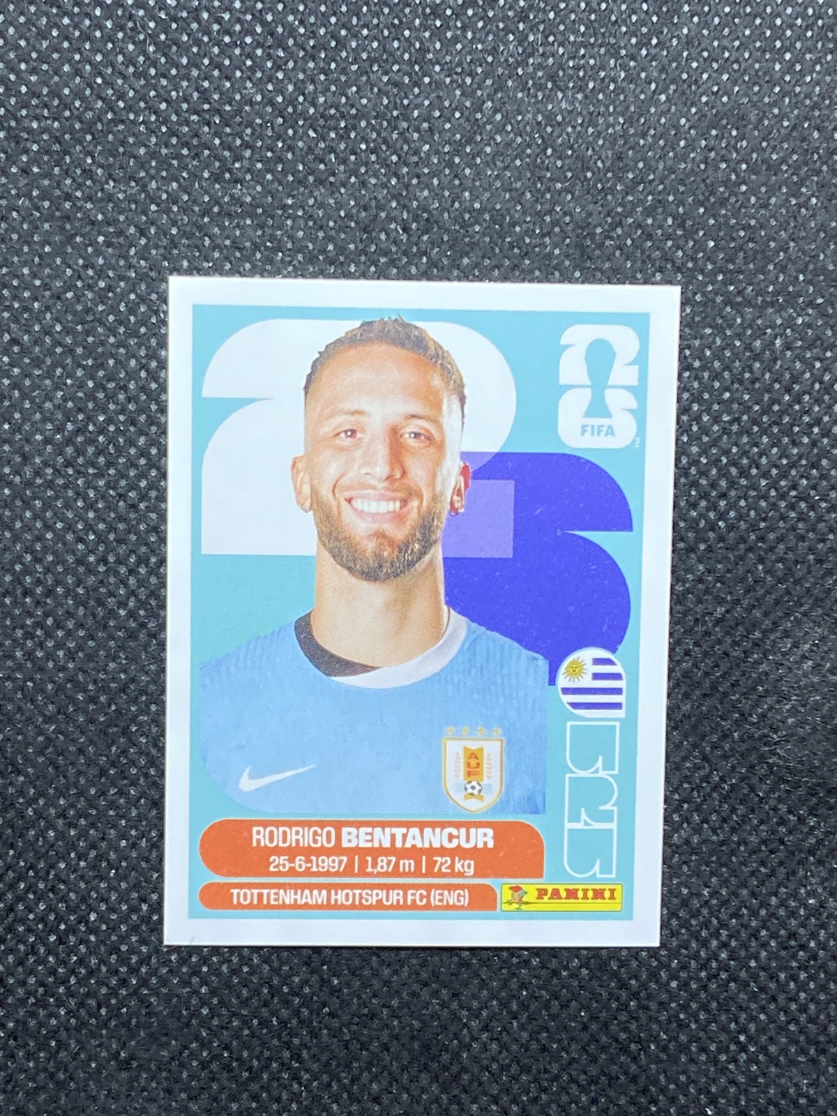 2026 Panini FIFA World Cup Stickers Rodrigo Bentancur URU Uruguay #URU12