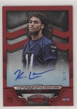 2016 Certified Potential Signatures Mirror Red 14/75 Kenny Lawler Auto h3a