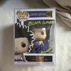 Funko Pop! Animation Black Clover Yami #1423 Autographed Vinyl w/ Protector