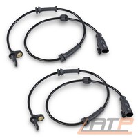2X ABS Sensor RaddrehzahlfÜHler Vorne FÜR Citroen C1 Peugeot 107 Toyota Aygo