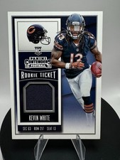 2015 Panini Contenders - Rookie Ticket Swatches Kevin White #RTS-KW (MEM, RC)