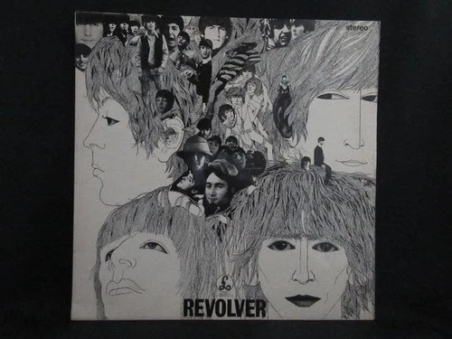 The Beatles Revolver UK Y/B Parlophone Stereo LP Vinyl Record Excellent