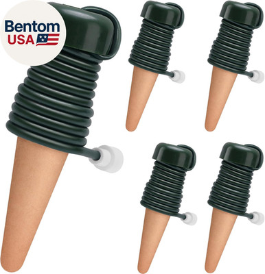 Plant Self-Watering Stakes Automatic Dripper Watering Terracotta Spikes for Indo