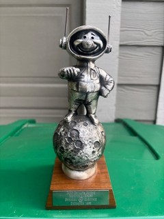1965 Apollo Space Program Rocket Zero Defects ZD GE General Electric Award