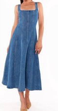 Show Me Your Mumu Prim Midi Dress Size S
