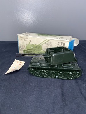 VTG PIKO East German SFL 57-2 Tank Toy Truppenflak Original box UNIQUE