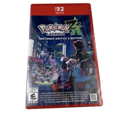 Brand New Pokémon Legends: Z-A Game Nintendo Switch 2 In Hand Seal
