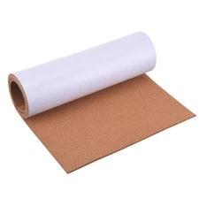 Cork Board Roll 1/4" Thick - 50"x16" Cork Rolls Self-Adhesive Bulleti...