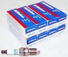 Set of 8 Genuine OEM ACDelco MR43LTS Conventional Nickel Spark Plug GM 19355201