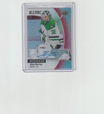 MATT MURRAY 2023-24 UPPER DECK ALLURE ROOKIE AUTO CARD RED RAINBOW SP RC #127