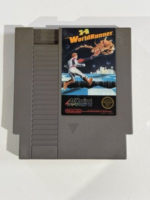 3D WORLD RUNNER  for NES. AUTHENTIC, CLEANED, & TESTED!