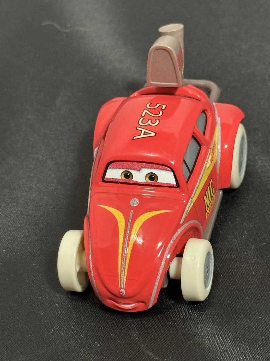 Rare Disney Store Cars PVC White Apple Car #84 Mac iCar JP Drive