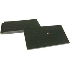 3 72 Slot Black Foam Ring Display Tray Inserts