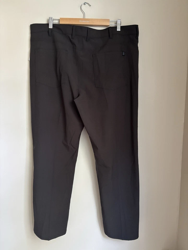 PGA Golf Pants 4Way Stretch Mens 40X30 Flat Front Outdoor Casual Performance NWT - Image 4 of 4