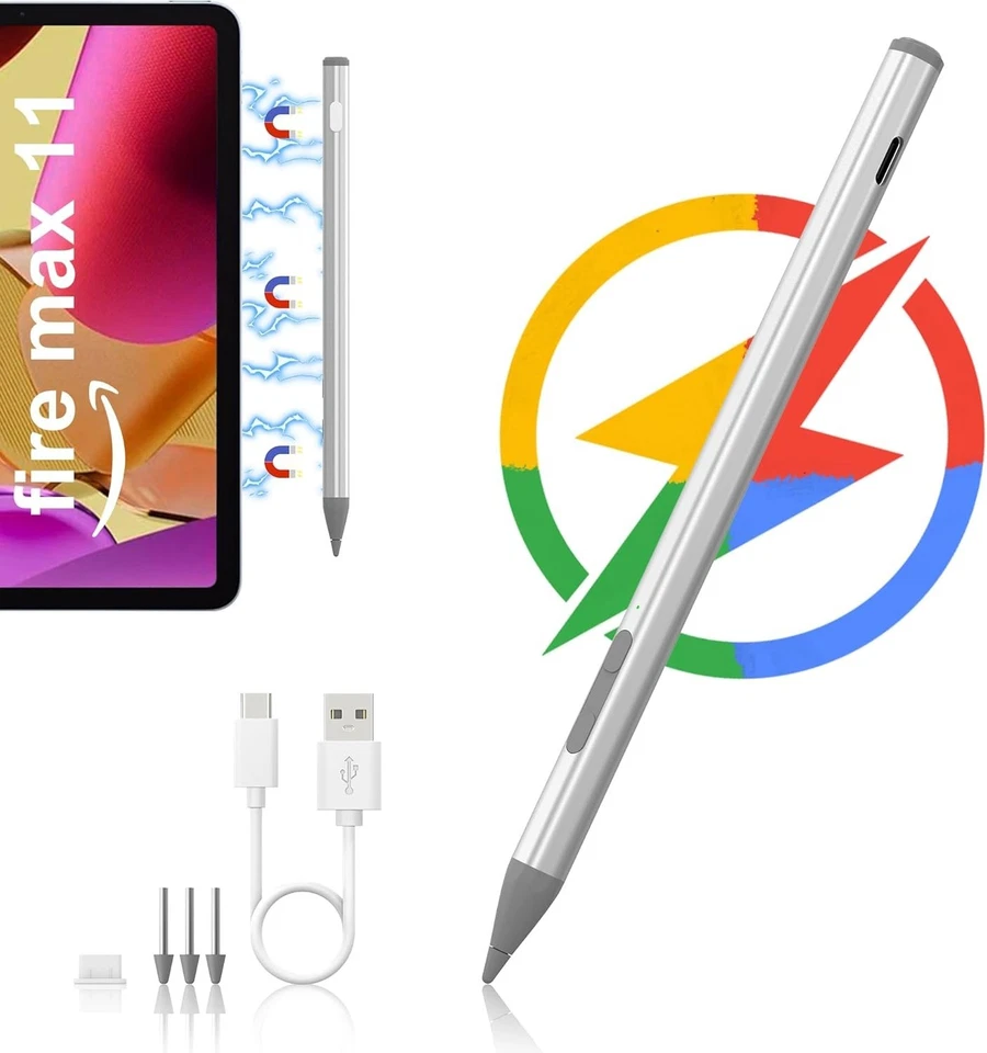Multi-Device USI 2.0 Stylus Pen - Magnetic Design with Eraser for Precision Work - Image 3 of 4