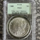Morgan Silver Dollar 1900 PCGS MS64 Grade