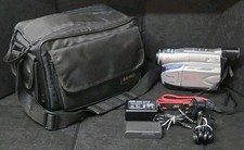JVC GR-FXM42EK Compact VHS-C Camcorder With Extras TESTED