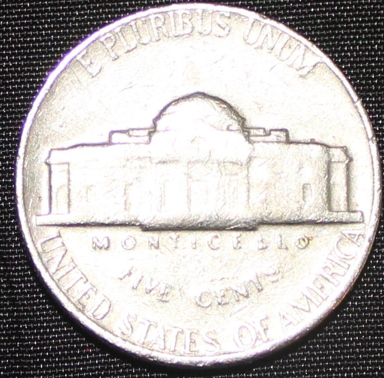 1970 S- Jefferson Nickel Errors Rim -Letters Touching on Back (IB ...