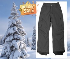 NWT Iceburg Boys 6-6X Snow Pants Ski  Snowboard Pants Cargo Pockets Snowsuit