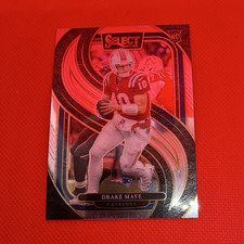 Panini 2024 Select Football Drake Maye New England Patriots Rookie #113