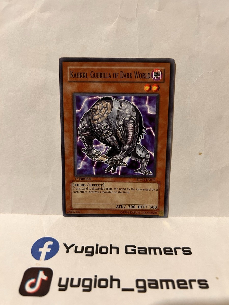 RARE LP YAKI KANDRU ヤキ カンドゥル レア盤 Yu-Gi-Oh Kahkki, Guerilla Of Dark World 1st Edition Common Light