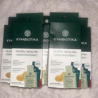 Cymbiotika Healthy Aging Duo NIB 15 ML Cognitive Memory Support (Lot of 5) 