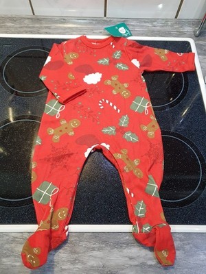 Roter ''Weihnachts'' Schlafanzug - Gr.62 - neu mit Etikett 