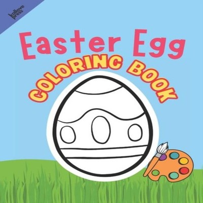 Easter Egg Coloring Book Fun Activity For Kids Ages 4-8 Kallove P