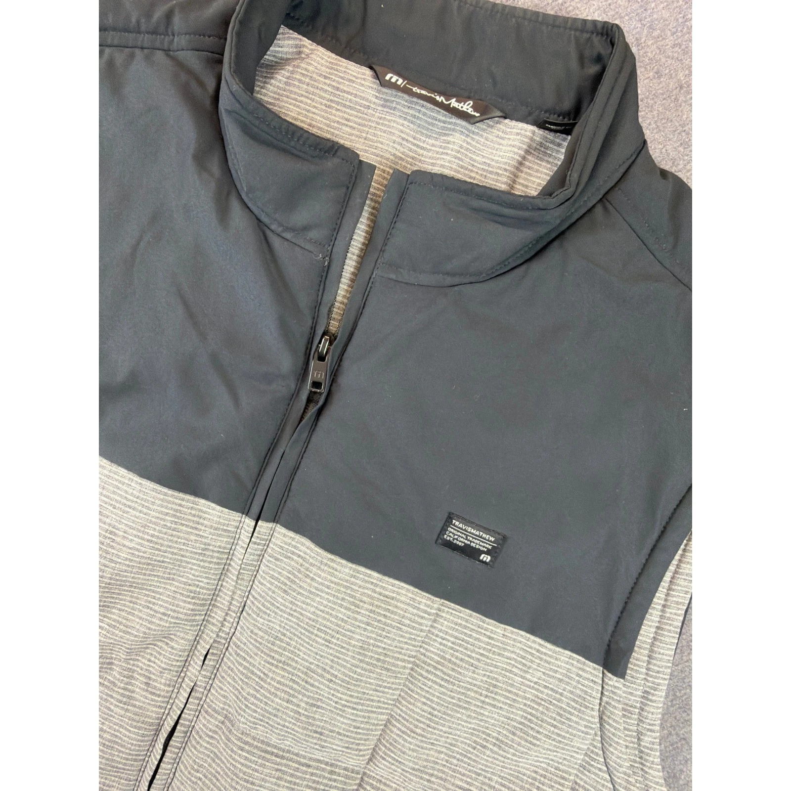 Travis Mathews Vest Mens L Easy Out Black Grey Quilted Full Zip Golf Insulated
Opens in a new window