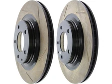 STOPTECH 1993-1995 MAZDA RX7 RX-7 FD3S REAR SLOTTED BRAKE ROTORS DISCS SET PAIR