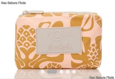ALOHA COLLECTION Manuheali'i Limited Edition Mini Pouch Ulu Quilt