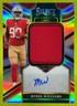2025 Panini Select Mykel Williams Rookie Sig Swatch Silver Prizm /249 RC 49ers