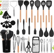 Home Hero 44 Pcs Silicone Kitchen Utensils Set