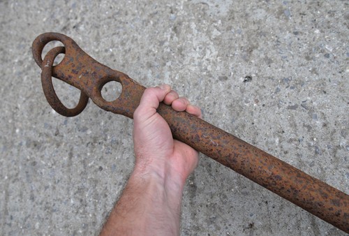 old vintage iron boat fisherman anchor 94 cm / 13.2 kg - FREE POSTAGE - Picture 7 of 7