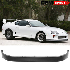Fits 93-98 Toyota Supra P Style Front Bumper Lip Spoiler Air Dam Chin - Pu